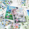 Decorative Time Reshaping Sticker Sheets for Scrapbooking & DIY Crafts