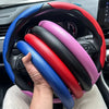 Carbon Fiber Steering Wheel Booster Cover Set (2-Pack)