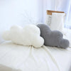 Cloud-Shaped Plush Throw Pillow
