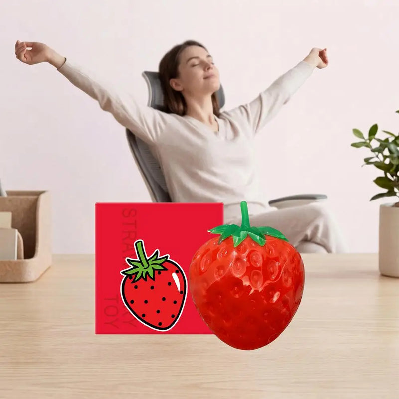 Strawberry Slow-Rise Squishy Toy