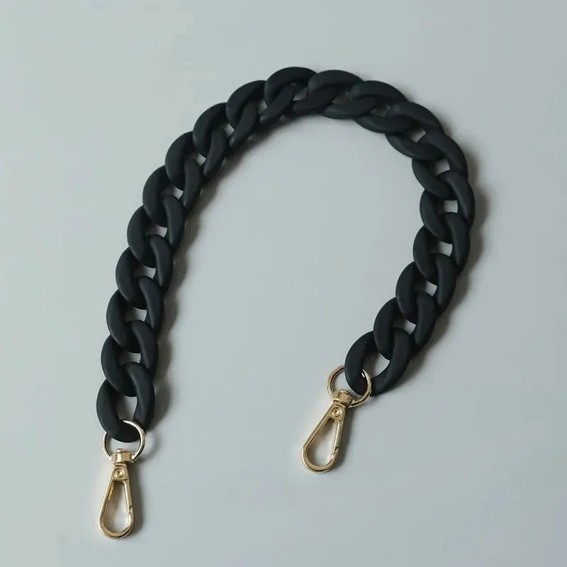 Fashionable Wide Chain Bag Strap