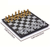 Luxury Magnetic Chess Set with Folding Board