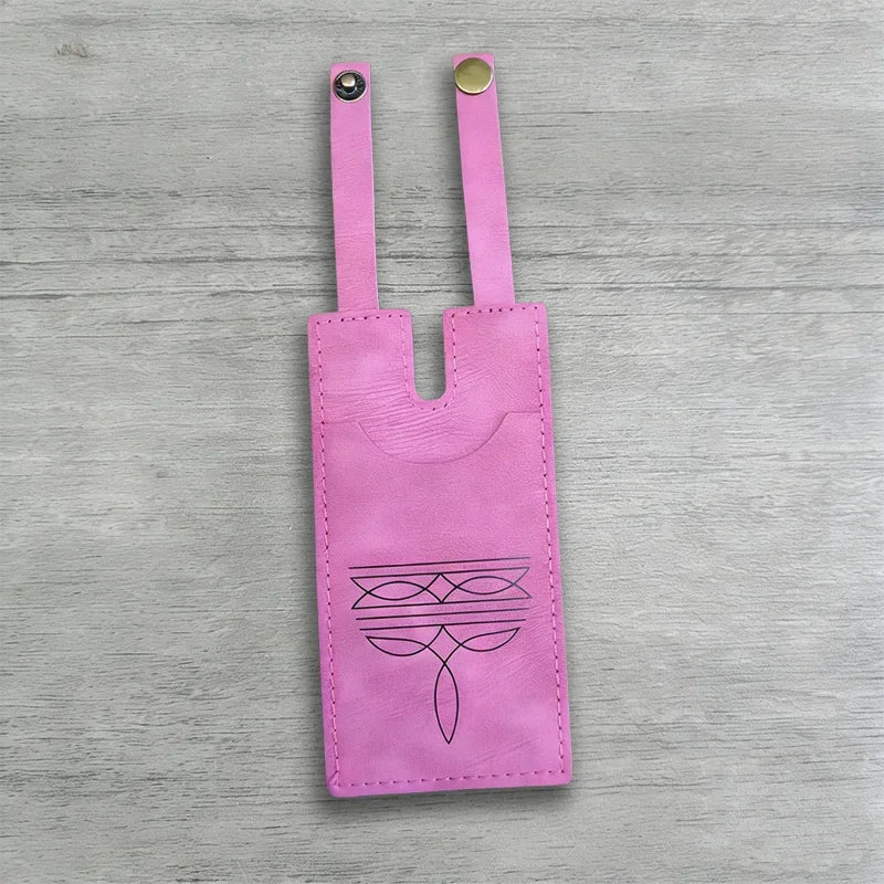Western Boot Wallet with Secure Strap