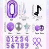 33-Piece K-Pop Music Theme Balloon Pillar Set for Party Decor