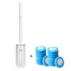 Disposable Toilet Brush Set with Wall-Mounted Holder