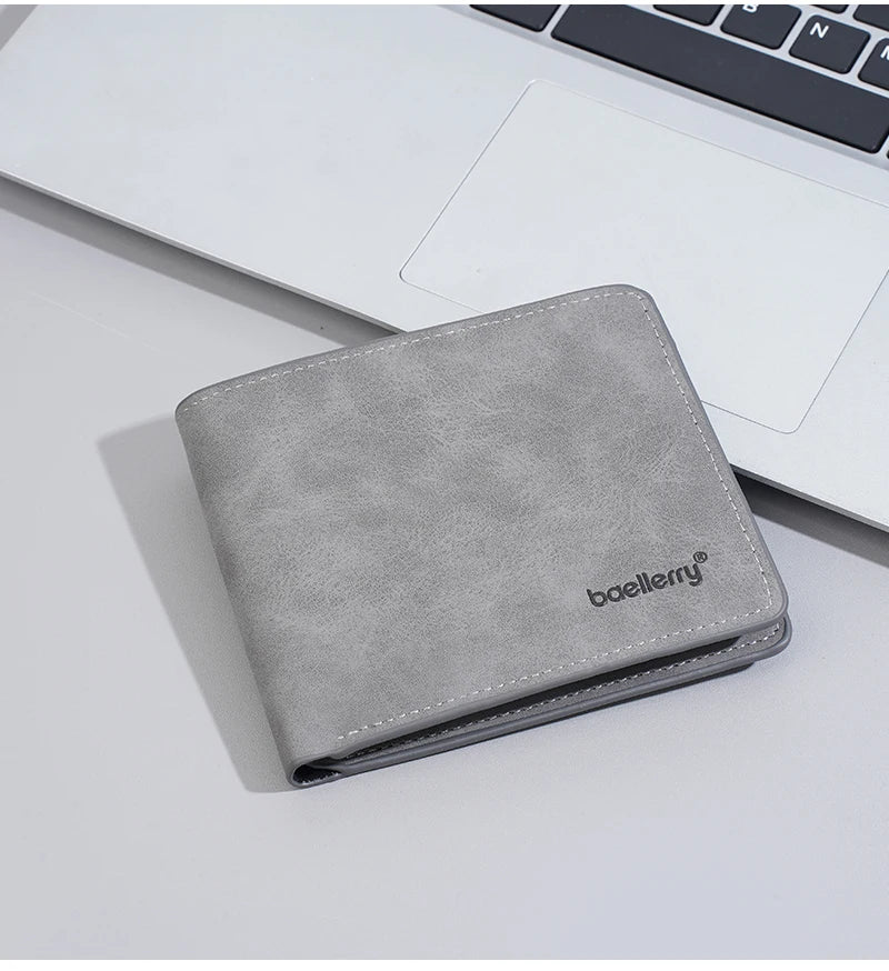 Minimalist Card Holder Wallet for Men with Multiple Slots