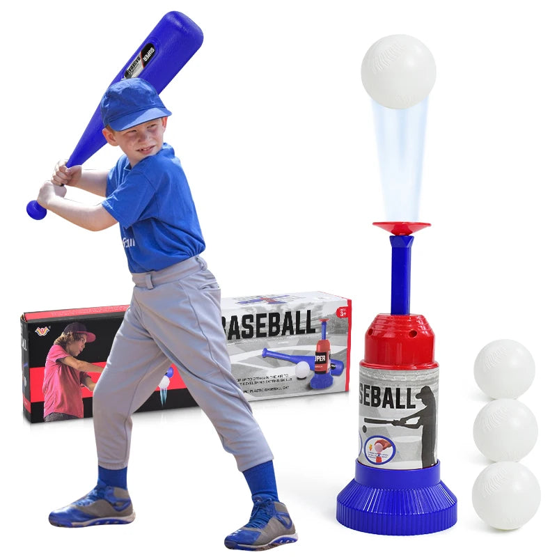 Automatische Baseball-Worfmachine mit ausziehbarem Schläger