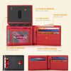 Slim Carbon Fiber Trifold Wallet with RFID Protection