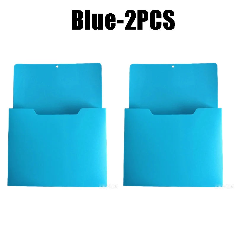 Magnetic Wall-Mounted Document Organizer for Papers and Folders