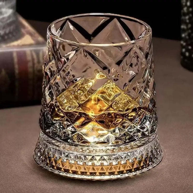Vaso de Whisky Giratorio de Cristal