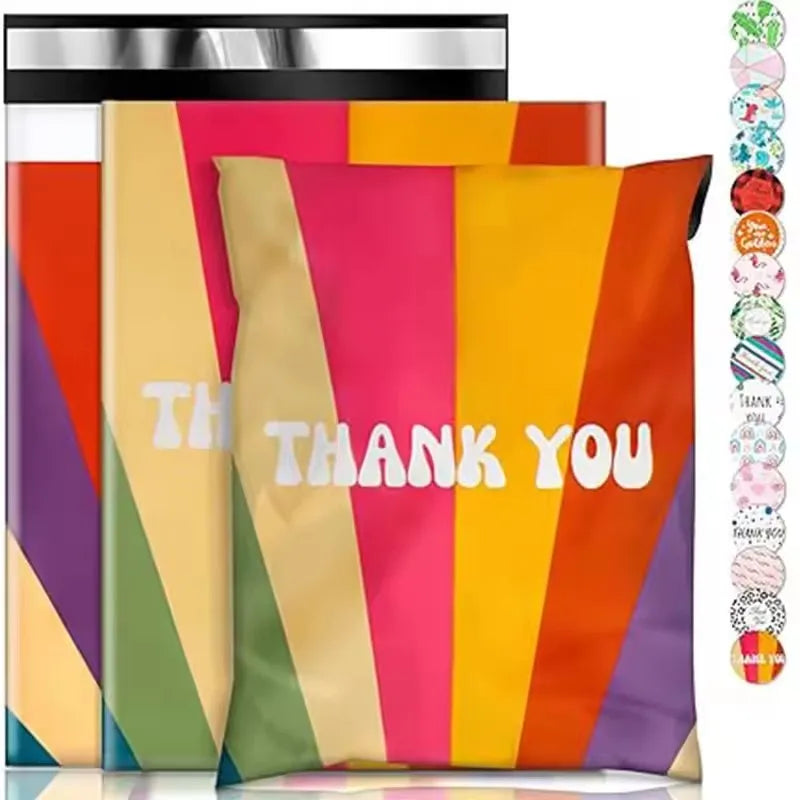 Floral Waterproof Self-Seal Mailing Bags