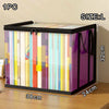 Large Clear PVC Storage Box with Hinged Lid