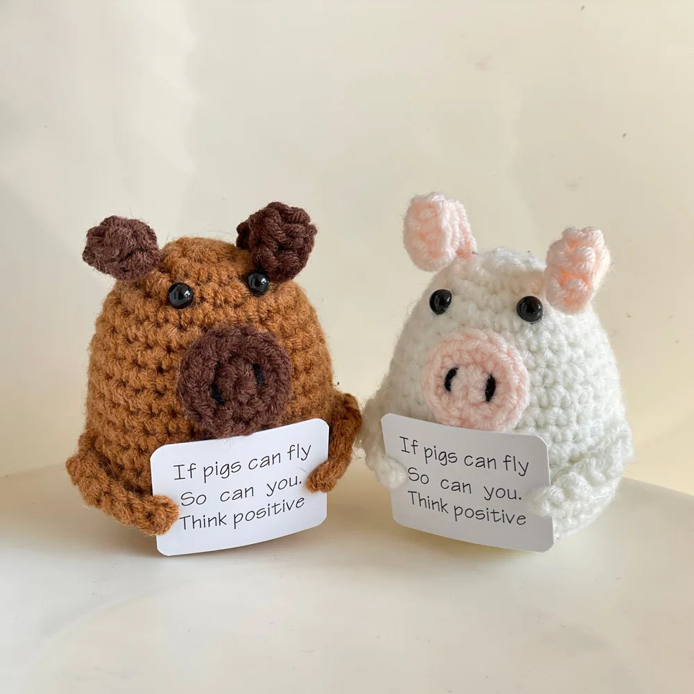 Handmade Crochet Dumpster Fire Doll – Funny Emotional Support Decor