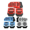 Aluminum Car Pedal Cover Set - Non-Slip Brake & Foot Pedals