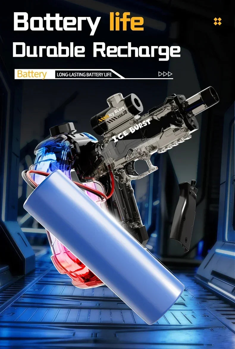 Electric Water Blaster with Auto-Fire Mode