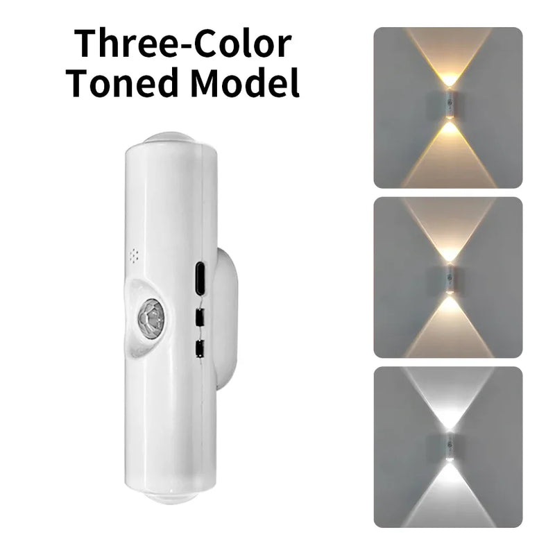 Rechargeable LED Motion Sensor Night Light with RGB Colors