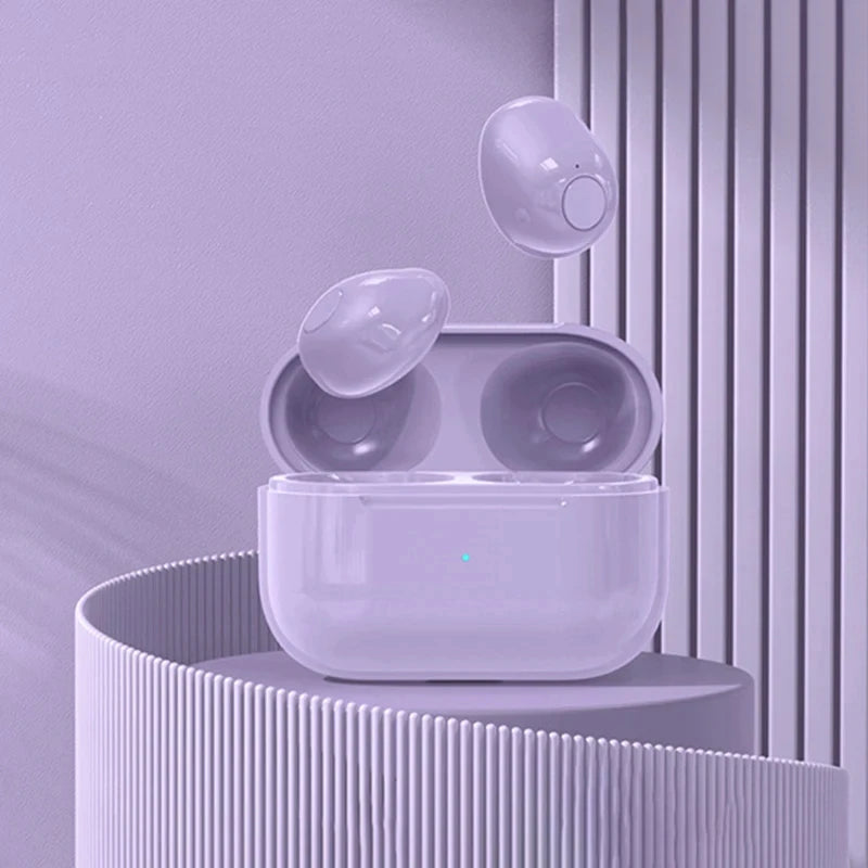 Semi-In-Ear Bluetooth Earbuds with Charging Case