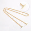 316L Stainless Steel Curb Chain Necklace for Women