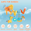 Soft Car Seat & Stroller Toy Set with Mirror, Crinkle, and Squeaky Sounds