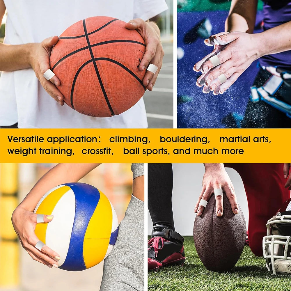Hands gripping an orange basketball and a yellow ball, demonstrating versatile use for sports and training.