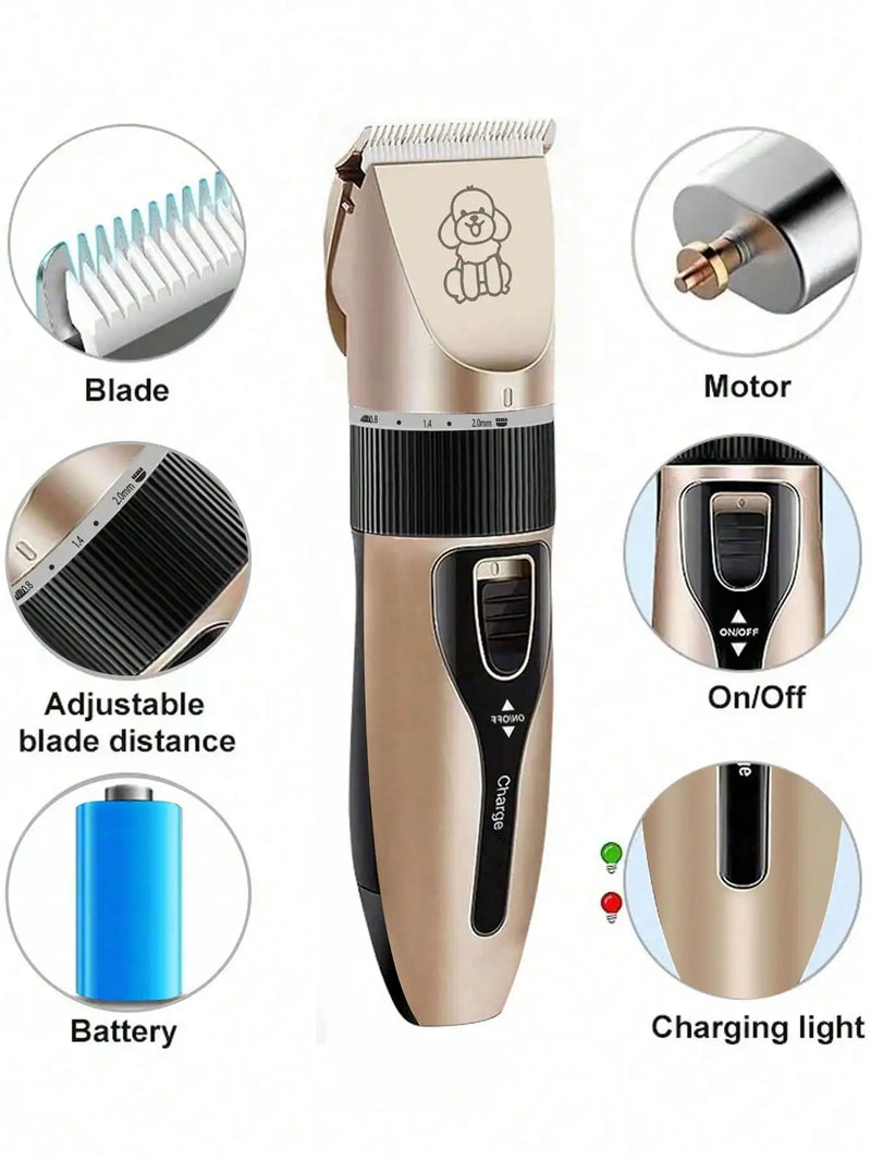 Quiet Rechargeable Pet Hair Trimmer