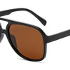 Gafas de sol piloto polarizadas oversize