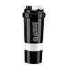 3-Compartment Protein Shaker Bottle