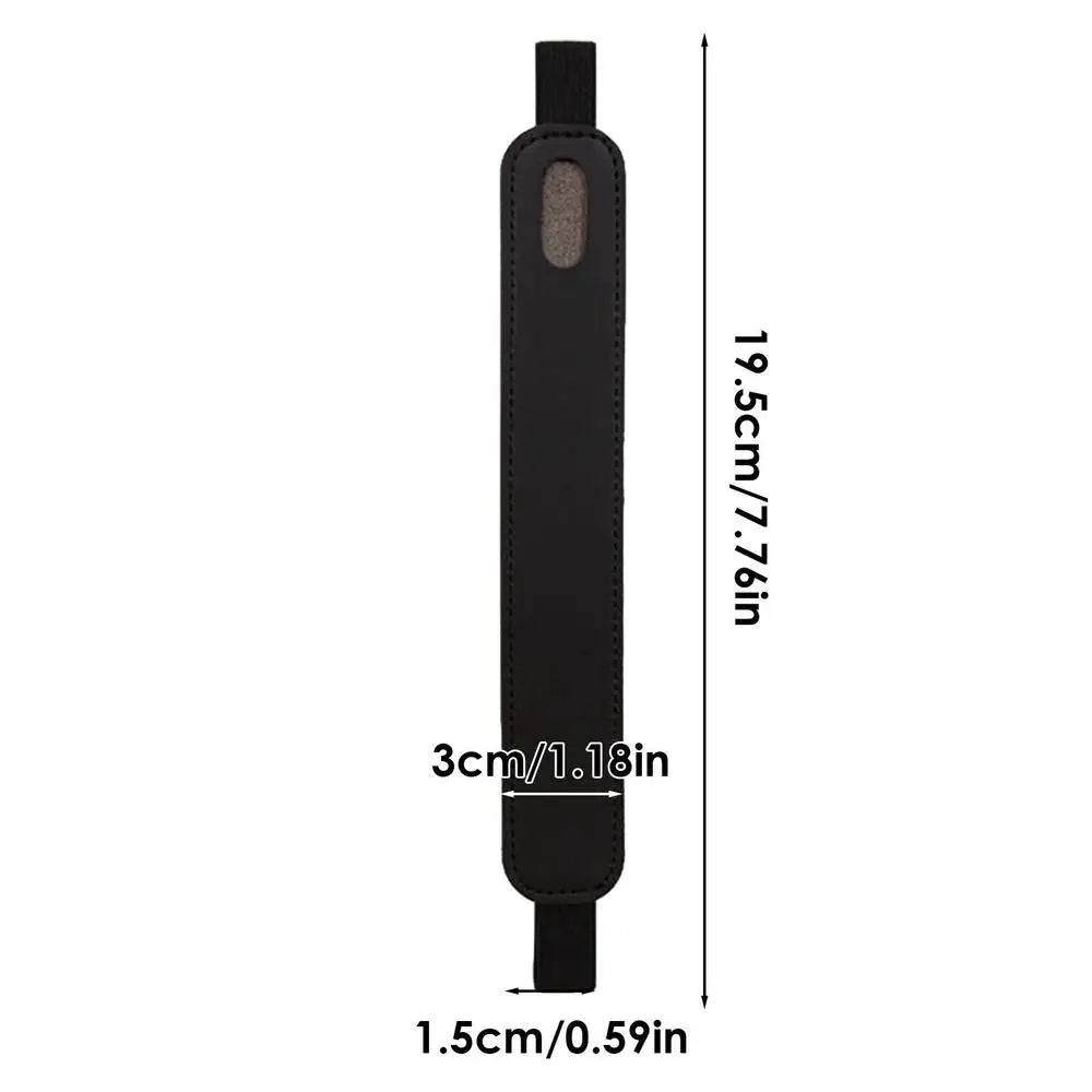 Leather Stylus Pen Sleeve with Elastic Band