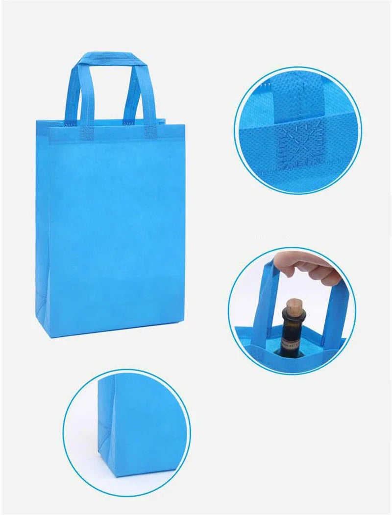 Eco-Friendly Non-Woven Tote Bag (10-Pack)