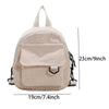 Mini Corduroy Backpack