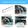 Wide-Angle Panoramic Rearview Mirror