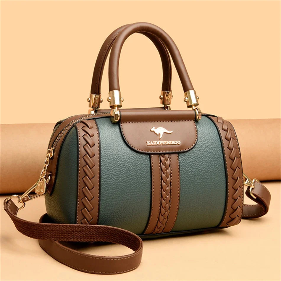 Luxury Leather Shoulder & Crossbody Bag for Women