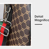 Large Capacity Women's Travel Duffel Tote with Plaid Design