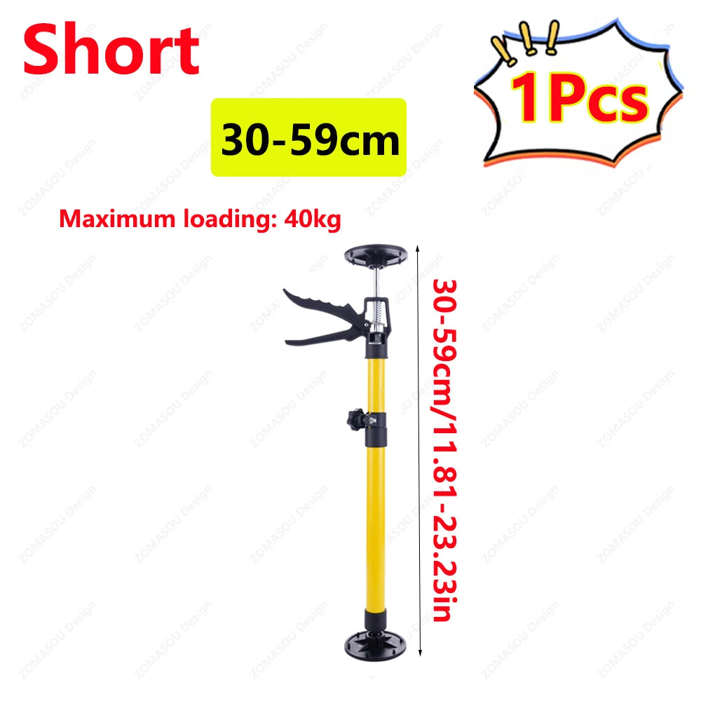 Adjustable Telescopic Support Rod for Drywall, Cabinets & Door Installation