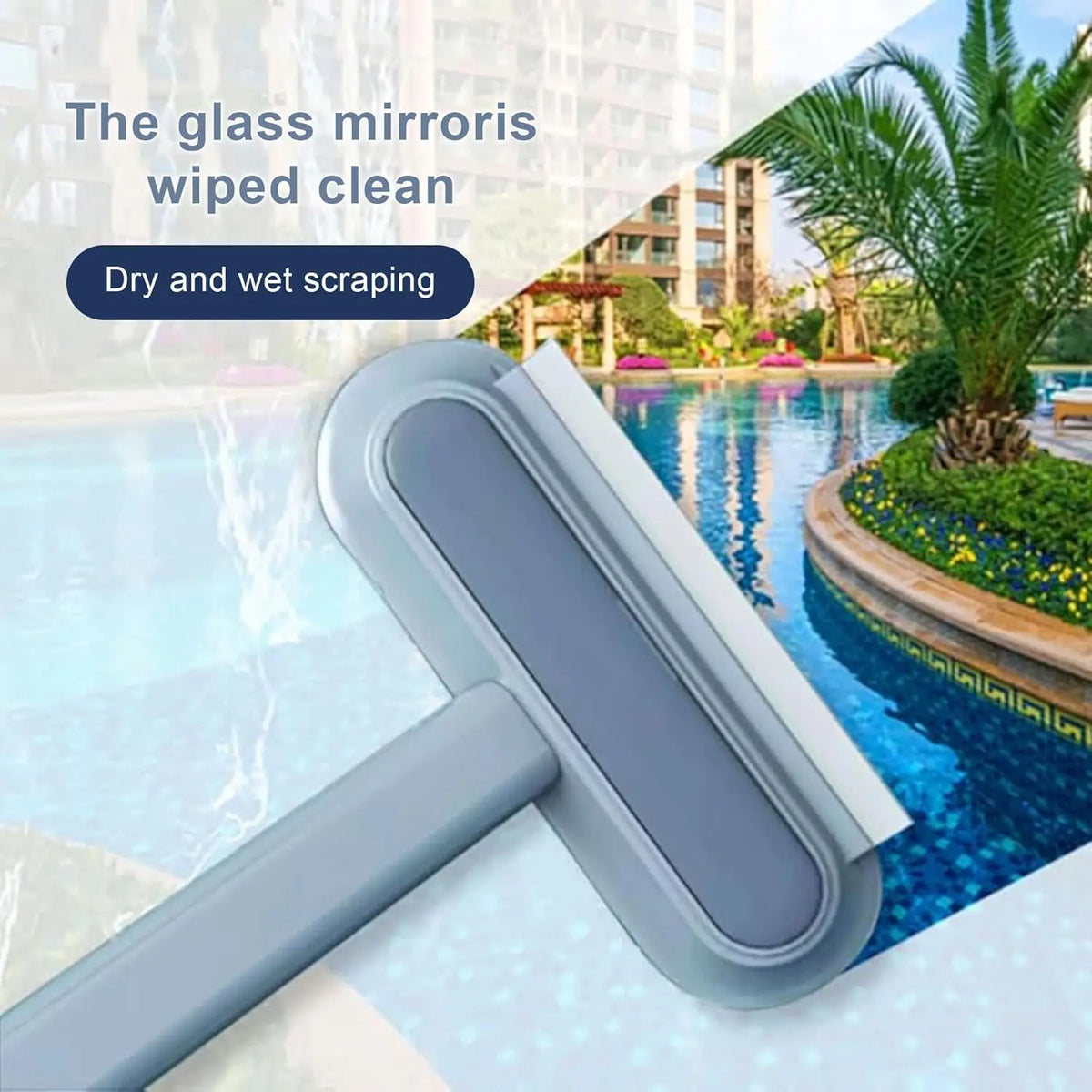 4-in-1 Reusable Pet Hair Remover with Long Handle