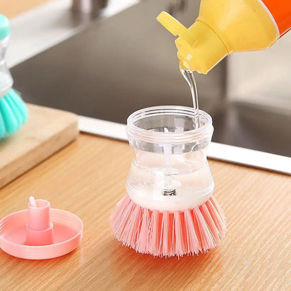Automatic Soap Dispensing Dish Brush