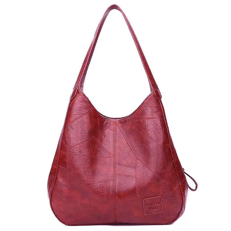 Bolso de Hombro Vintage de TPU Suave con Asas Dobles