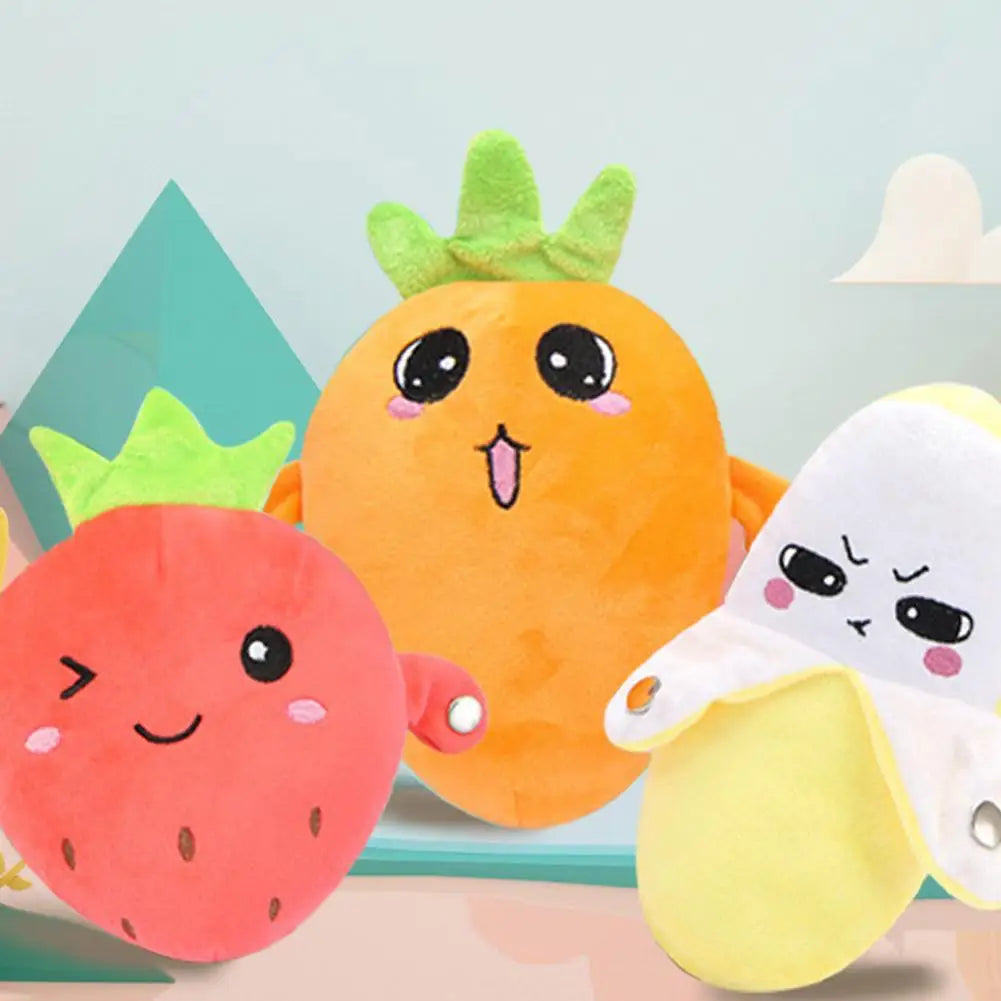 Banana Rhythm Sensing Plush Toy for Kids