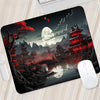 Large Non-Slip Mouse Pad with Night Moonlight Design
