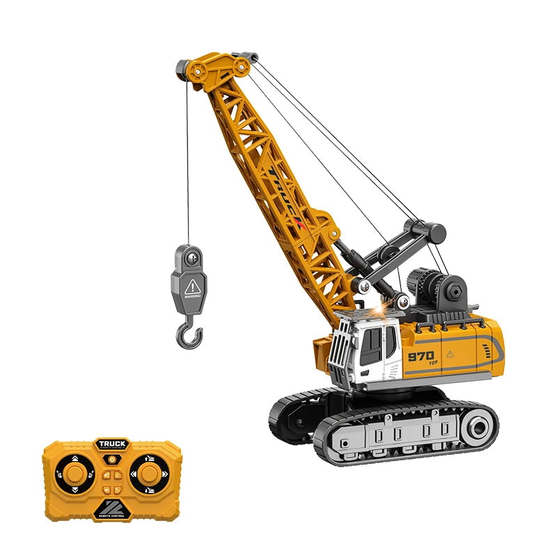 Mini Alloy RC Excavator with Light & Sound