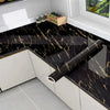 Marble Peel-and-Stick Waterproof Wallpaper for Kitchen & Bathroom