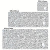 Large Abstract Desk Mat with Stitched Edges
