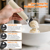 Cuillère à glace électrique chauffante ajustable