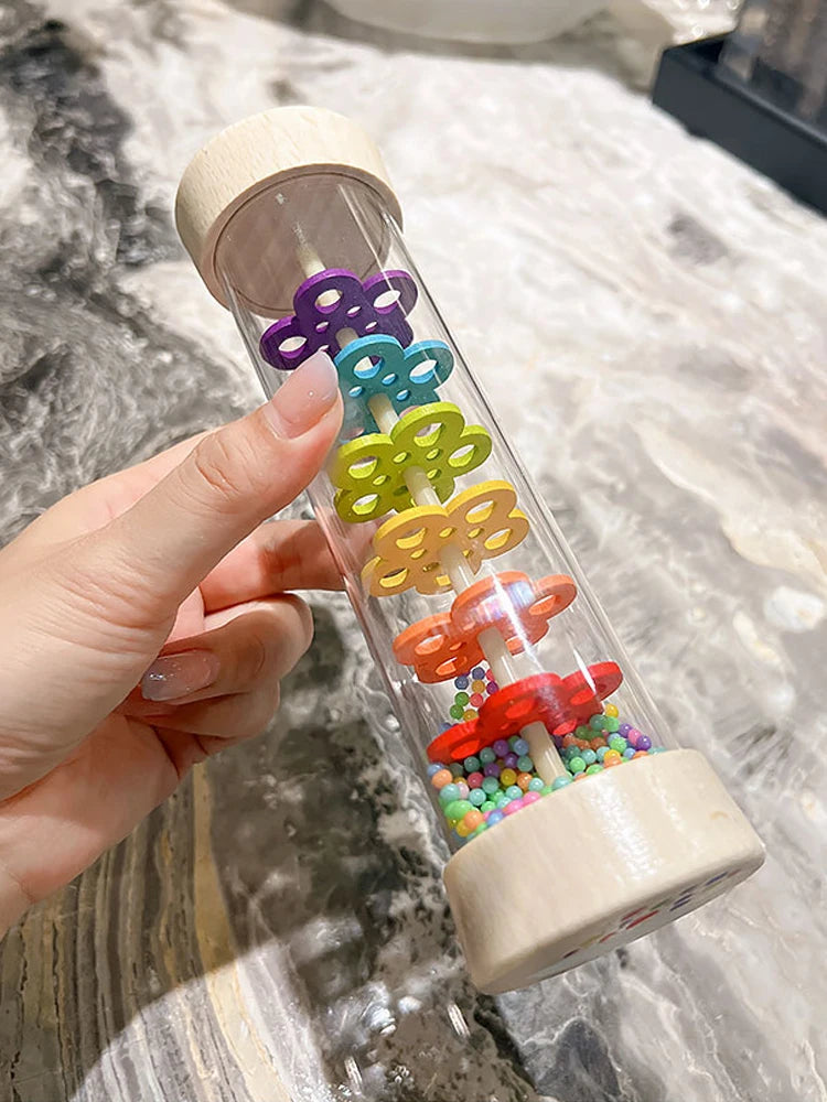 Wooden Rainmaker Musical Instrument for Kids