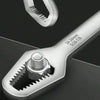 Self-Tightening Universal Wrench Set with Dual Heads
