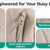 Travel Hair Tool Organizer with Hanging Hook