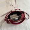 Chic Leder-Crossbody-Tasche mit verstellbarem Riemen