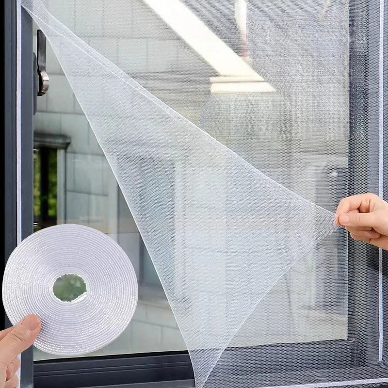 Self-Adhesive Window Screen Mesh – Easy DIY Mosquito Net