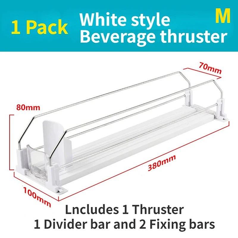 Self-Pushing Beverage Can Dispenser