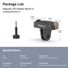 Magnetic Quick Release Adapter for DJI Osmo Action Cameras